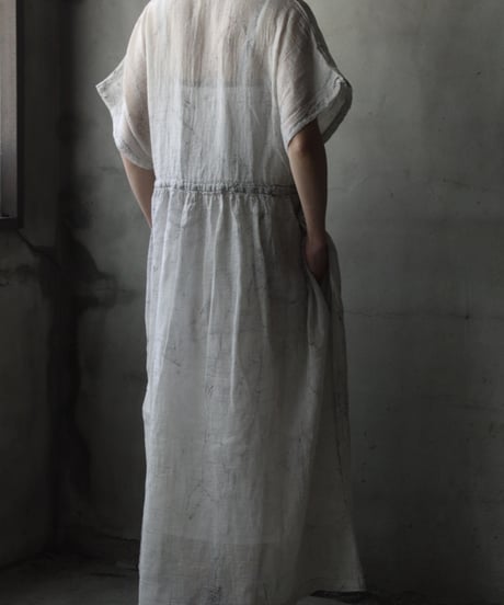 daubドーブ / HAND DYED DRESS COTTON100ワンピース / da-26011(AB57/T117)