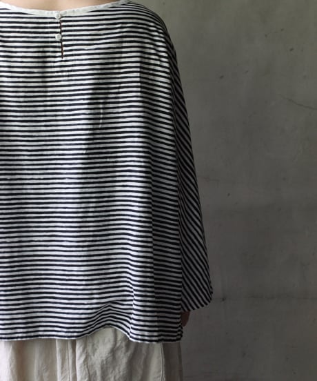 cavane キャヴァネ / Tunic long-sleeve Cotton/Linen100シャツ / ca-25121