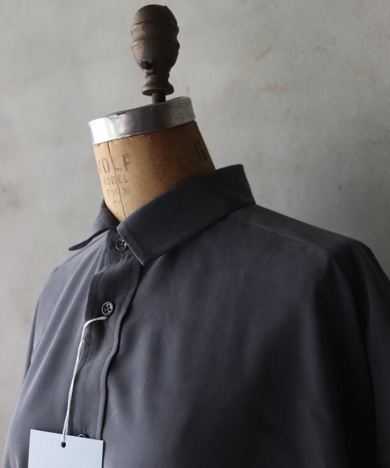 ドゥルカマラ　メンズ　レディース　コードポケットロングSLシャツ コードポケットロングSLシャツ-P #IVORY [D224-T781-P] – ciacura