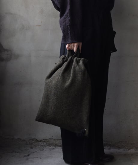 cavane キャヴァネ / Rope sack wool100バッグ/ ca-25170