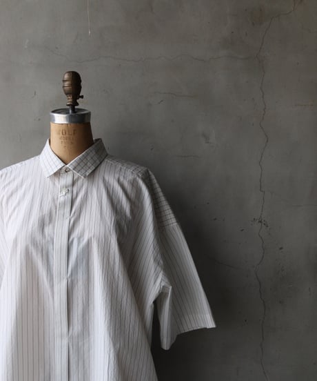 Dulcamara ドゥルカマラ / ショートスリーブトレンチシャツSHIRT UNISEX / dl-26003(D126-T624)