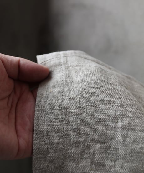 klauseクロイゼ / Belarus Linen平織/厚手Loose Fitting Tapered Trousers Wide2 / kla-26028