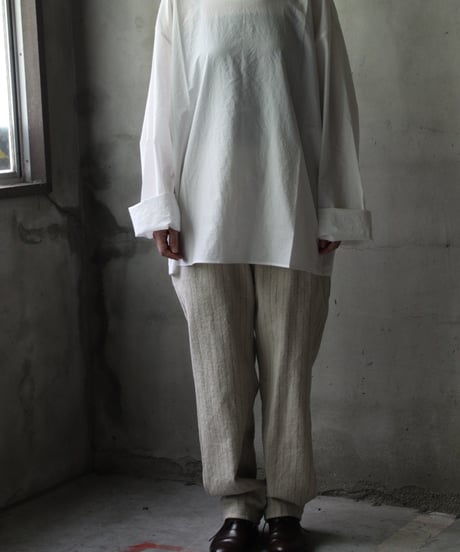 klauseクロイゼ / Typewriter cotton C.S Shirt / kla-25026