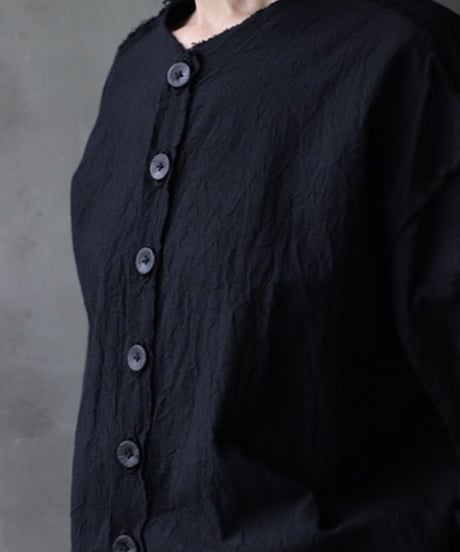 Cavalier Meiko Takahashi / Cave collarless shirt#79 / Me-25008