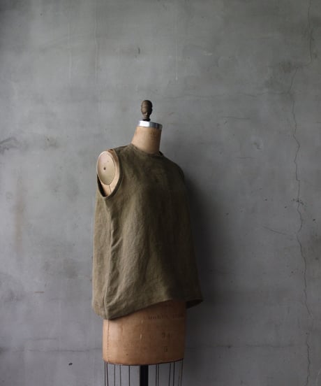 der antagonist デ アンタゴニスト / Garden Shirt linen100シャツ/ S36BLFG26