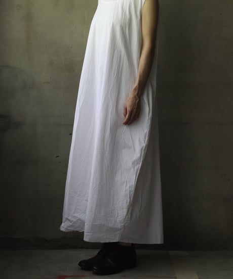 SCHA シャー/ Round Neck Sleeveless  Dress Medium "12B-OE" / Sc-24010 (Art#1665)