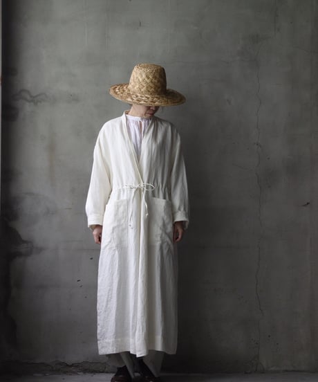 klauseクロイゼ / 天日干しGown Long Linen / kla-26019