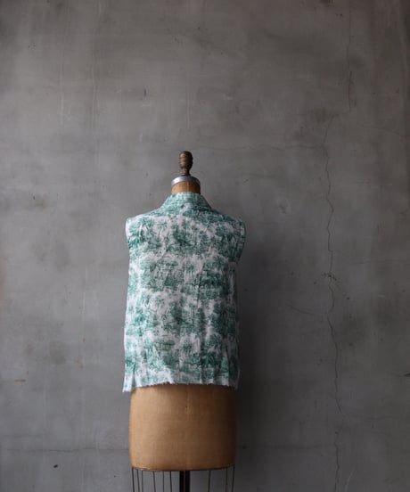 MARIA TURRIマリア・トゥッリ / TOILE DE JOUY SHIRTノースリーブ / MA-26010(49103)