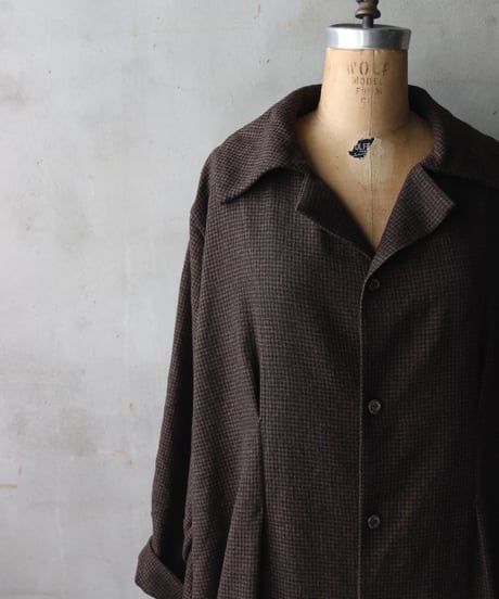BIEK VERSTAPPEN / SHIRT COATコート/ Bie-24015(DR03)