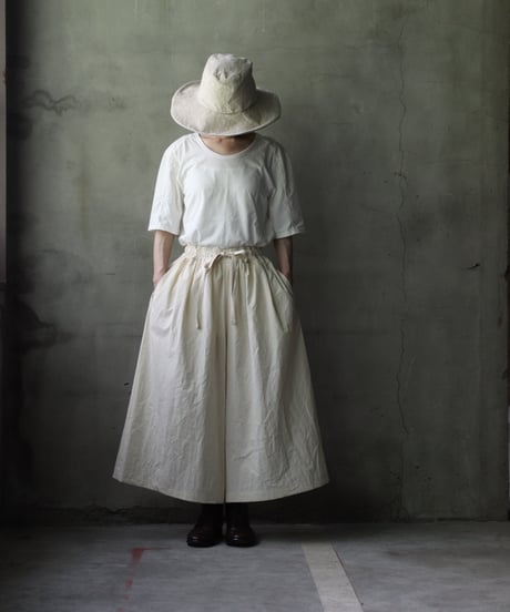 der antagonist デ アンタゴニスト / Trousers Organic Cotton100パンツ/ P17BNA25