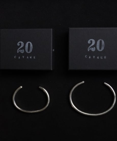 KLASICA x CAVANE 20TH ANNIVERSARY/ Limited Silver-Bangle / kl-24040