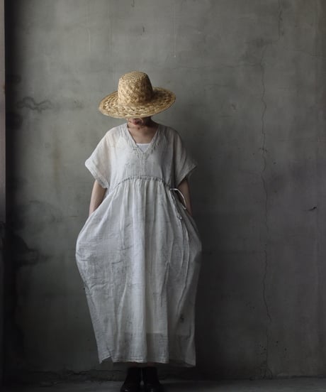 daubドーブ / HAND DYED DRESS COTTON100ワンピース / da-26011(AB57/T117)