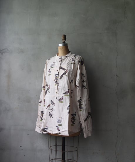 ALEKSANDR MANAMISアレクサンダーマナミ/ 1820 BIRD TONGUE SHIRTシャツ / am-24039