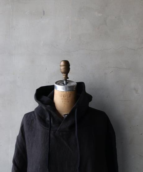 klauseクロイゼ / 天日干しTwill Linen Hoodie/ kla-26005