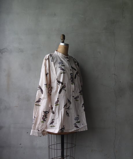 ALEKSANDR MANAMISアレクサンダーマナミ/ 1820 BIRD TONGUE SHIRTシャツ / am-24039