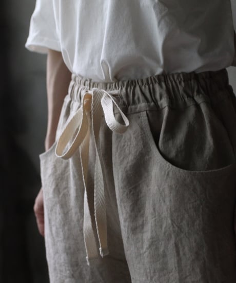 der antagonist デ アンタゴニスト / Trousers Linen100パンツ/ P20BLEC25