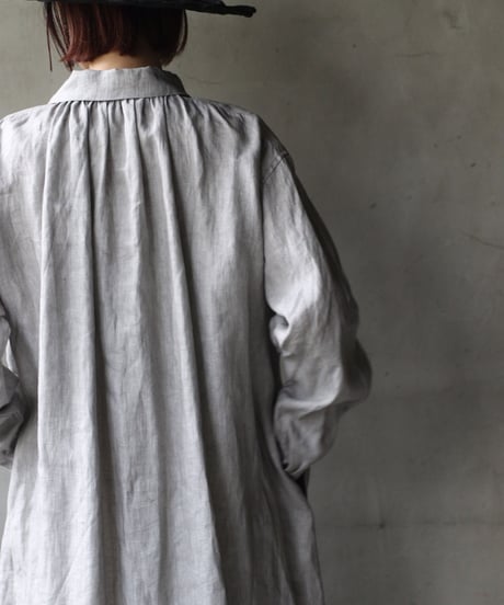 cavane キャヴァネ /  Over shirt linenオーバーシャツ / ca-25017