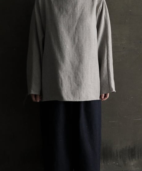 cavane キャヴァネ / Wool-blend long-sleeveチュニック / ca-24194