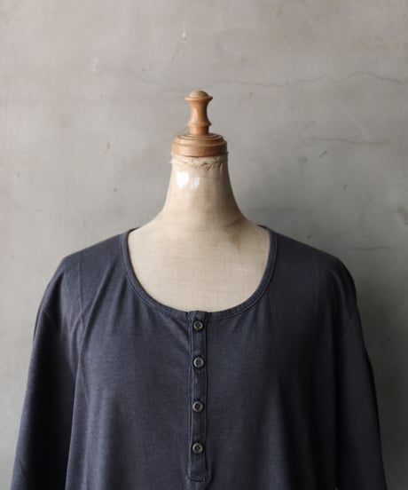 daubドーブ / HENLEY NECK T-SHIRT CENTRAL SEAM Tシャツ / da-25010