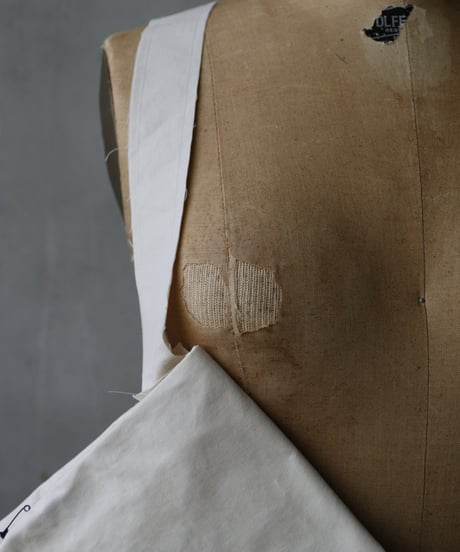 SCHA シャー/ Double Bottom Shoulder Bag waxed cotton / Sc-24013(Art#1654)