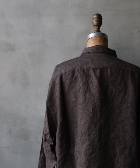 klauseクロイゼ / Herdmans Irish Linen O・P・C Regurar Shirt / kla-26003