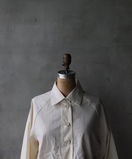 der antagonist デ アンタゴニスト / Shirt-Jacket Organic-Cotton100ジャケット/ S21BWNA25/26