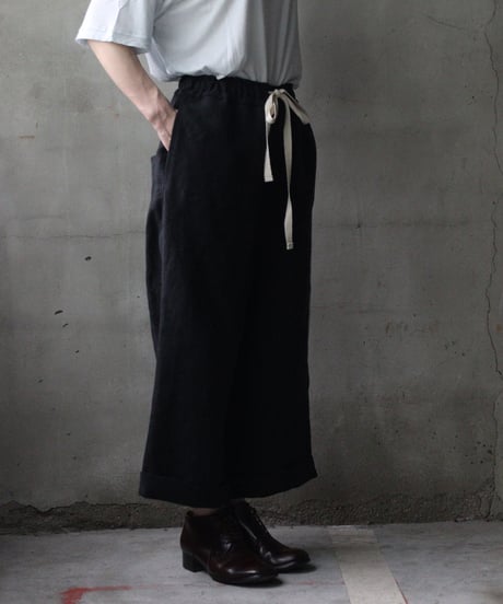 der antagonist デ アンタゴニスト / Trousers Linen100パンツ/ P13HBLSC25