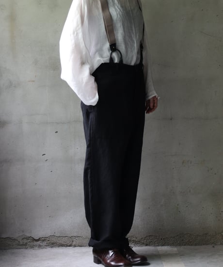 cavane キャヴァネ / Over-pants with suspenderパンツ / ca-25069