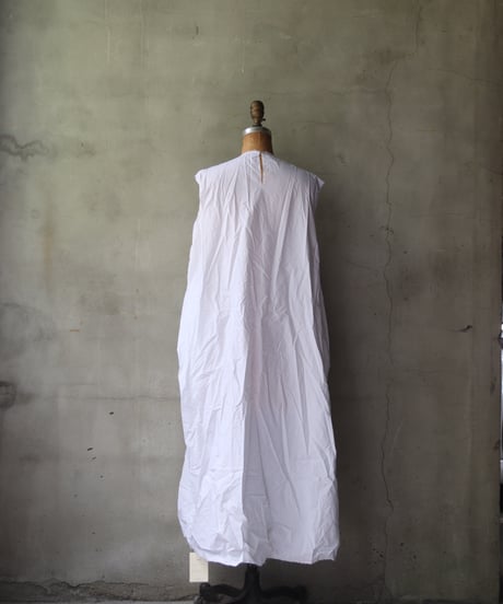 SCHA シャー/ Round Neck Sleeveless  Dress Medium "12B-OE" / Sc-24010 (Art#1665)