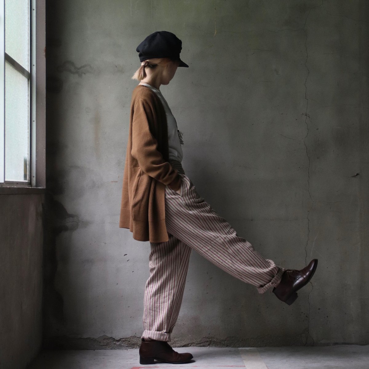 native village クロッチパンツ 黒 gasa que native village クロッチパンツ 黒 gasa que