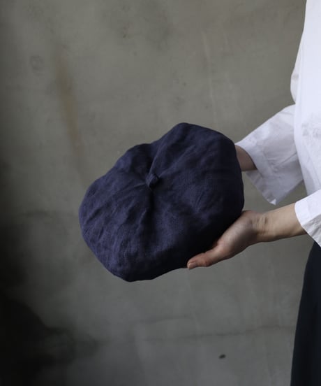 Au Vrai Chicオーブライシック / BERET IRELAND LINEN帽子 / Au-25001