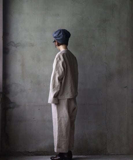 der antagonist デ アンタゴニスト / V Jacket Linen100ジャケット/ J50BLEC25