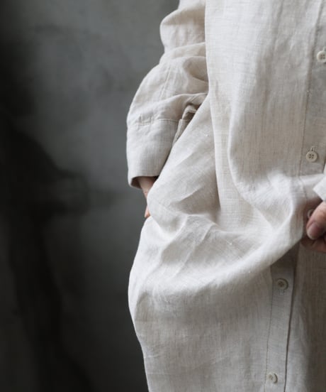 daubドーブ /  Long shirt / dress ワンピース / da-24001