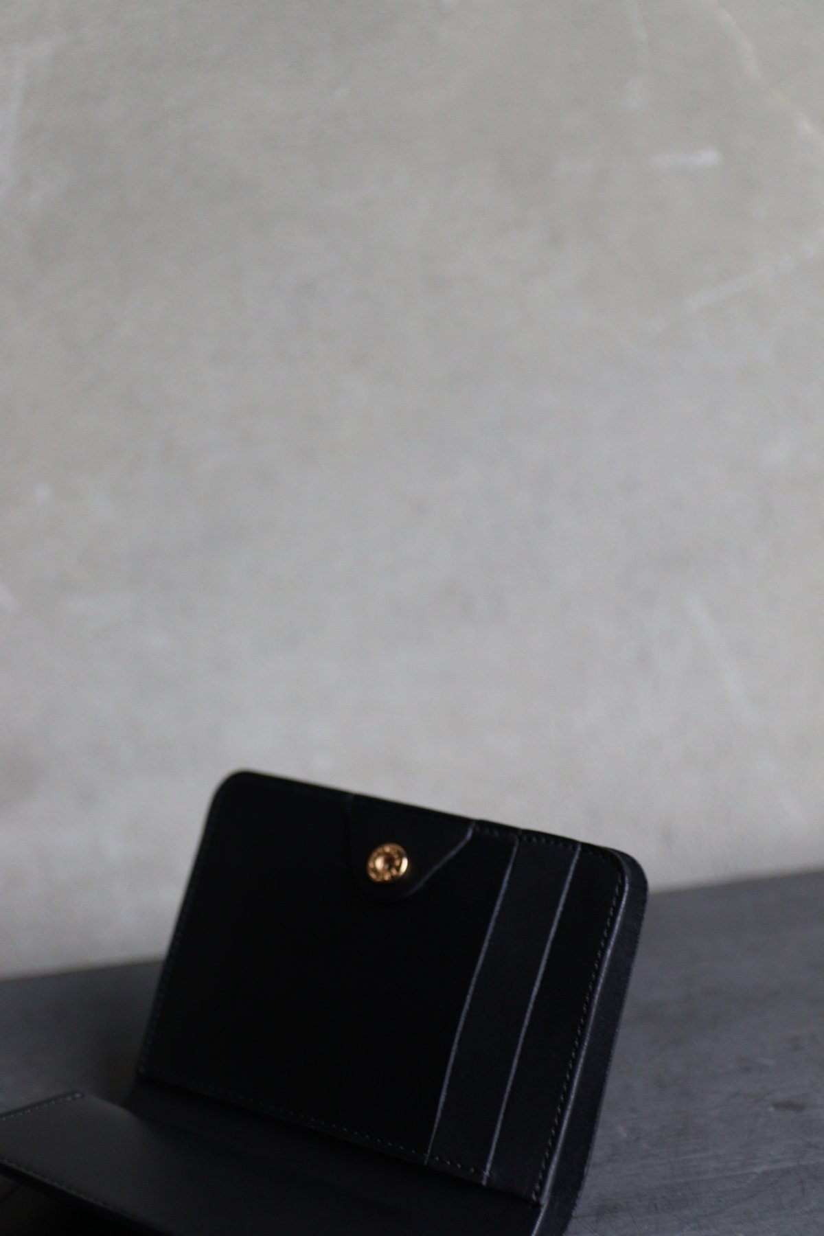 formeフォルメ / Post wallet BABY CALF BK / fo-25006 formeフォルメ / Post wallet BABY CALF BK / fo-25006