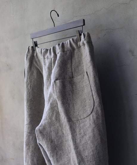 der antagonist デ アンタゴニスト / Trousers Belgian Linenパンツ/ P12HBLGM24/25