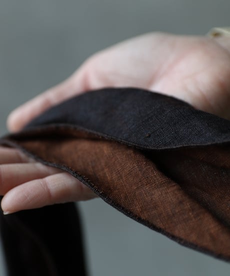 cavane キャヴァネ / Scarf limited linen100 スカーフ / ca-26031