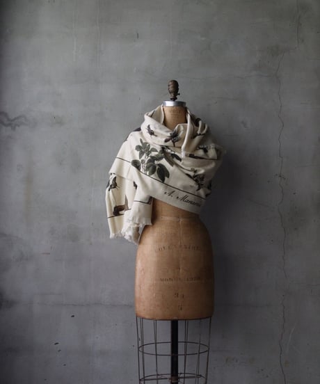 ALEKSANDR MANAMISアレクサンダーマナミ/ AUTOMN VERT SCARF - AUTOMN VERTショール/ am-25024