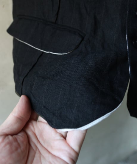 KLASICA クラシカ / Square Shaped Loose Vest "JEUNET"-SLベスト / kl-26001