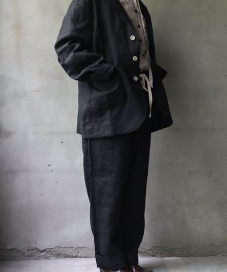 der antagonist デ アンタゴニスト / straight relaxed pantsパンツ  / P7BLSC23