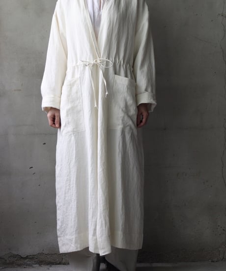 klauseクロイゼ / 天日干しGown Long Linen / kla-26019