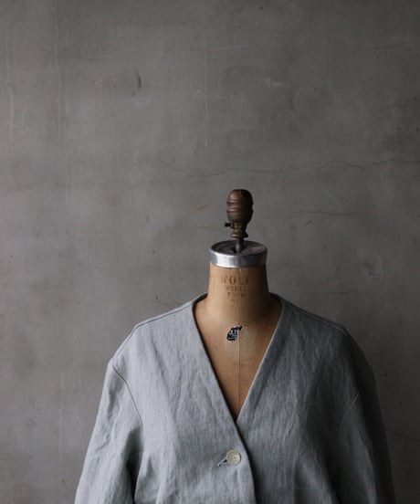 der antagonist デ アンタゴニスト / Varsity Jacket linen100ジャケット/ J63HBLCE25/26