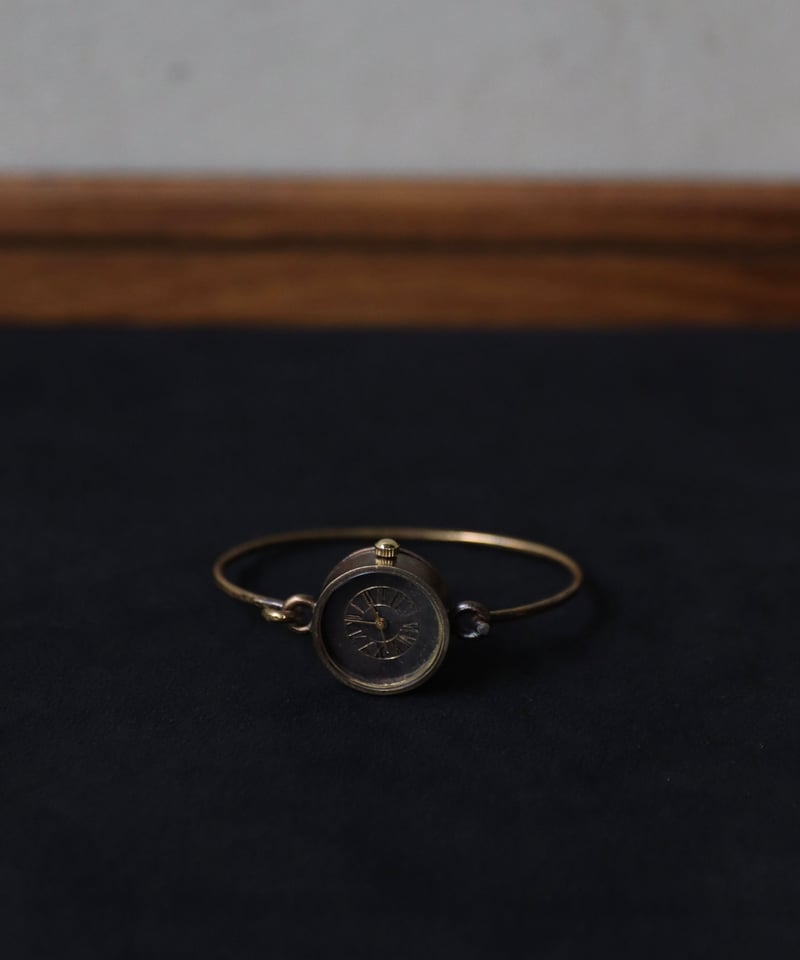 cavane Accessories /Brass bangle watch時計/ ca-23