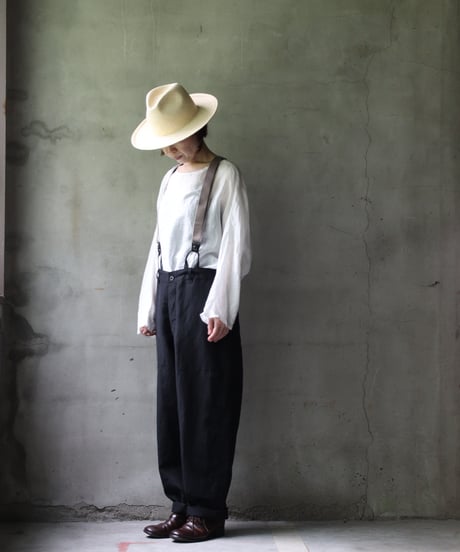 cavane キャヴァネ / Over-pants with suspenderパンツ / ca-25069