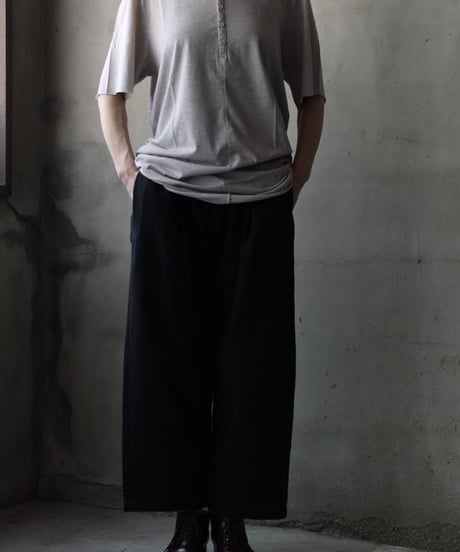daubドーブ / HENLEY NECK T-SHIRT CENTRAL SEAM Tシャツ / da-25011