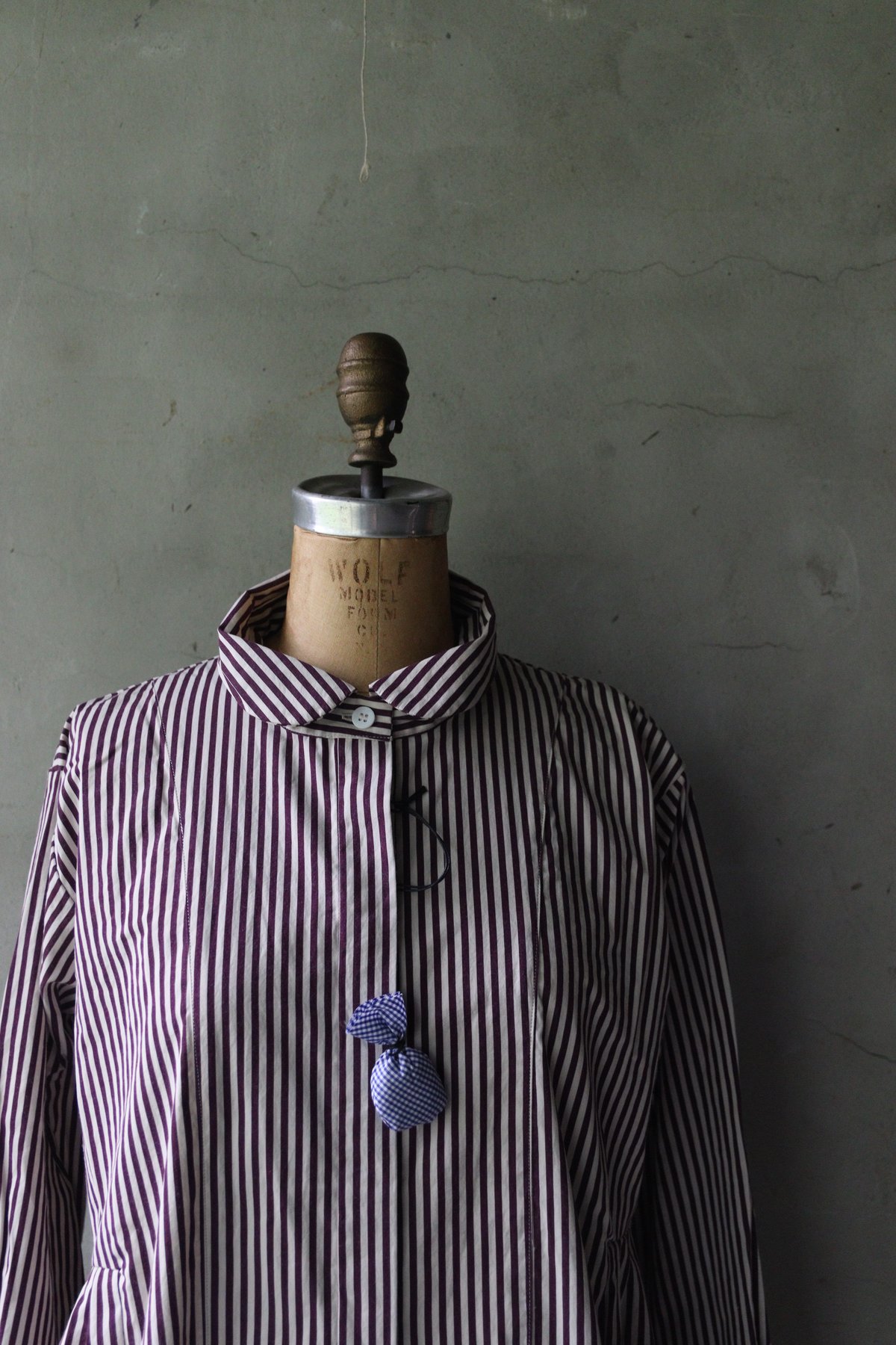 Bergfabel バーグファベル ブロックチェック ドレス ワンピース Bergfabel バーグファベル / Eva dressワンピース/ BFWSK180/K9