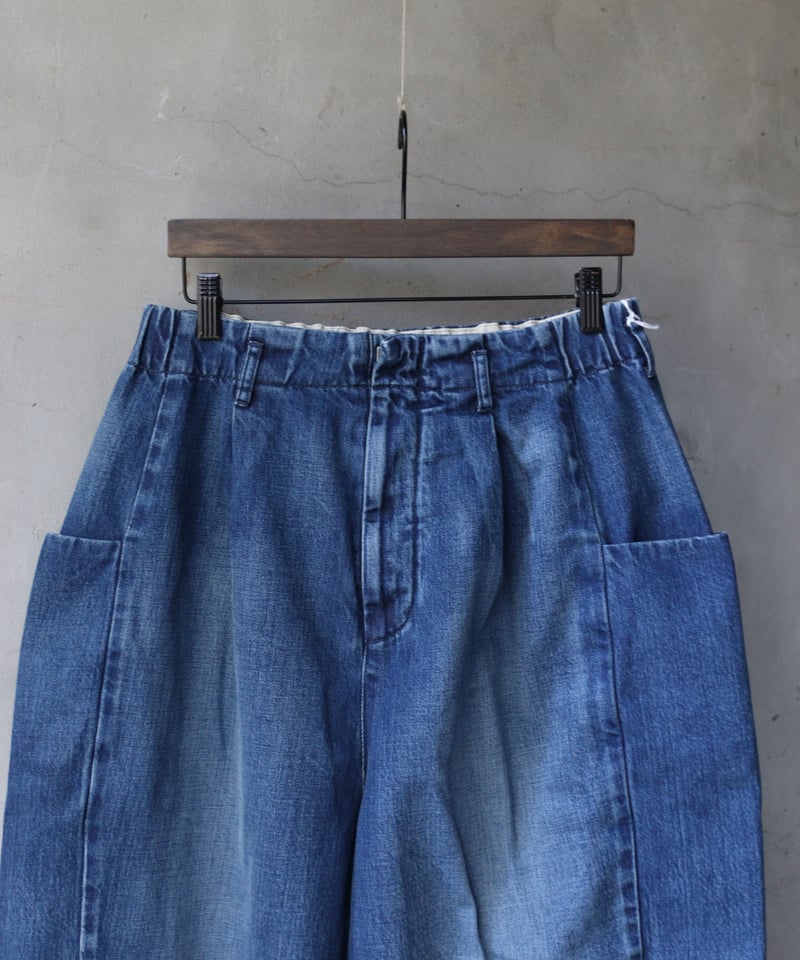 Dulcamaraドゥルカマラ / 3サイドオーバーダイデニムPT UNISEX