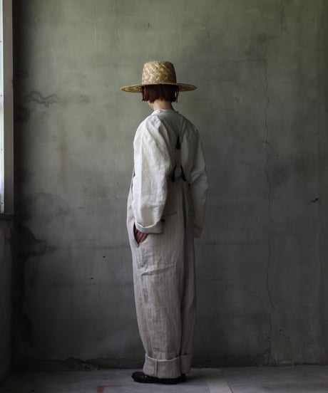 klauseクロイゼ / Overalls C/L Stripeオーバーオール/ kla-25006