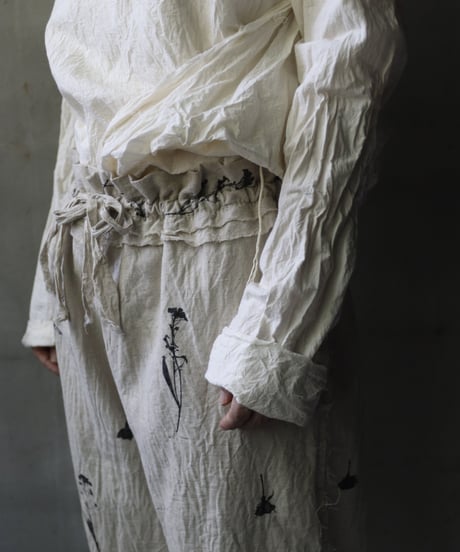 Cavalier Meiko Takahashi / Garden trousers #48/ Me-23010