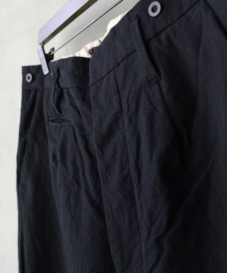 KLASICA クラシカ / Cut off Bold Straight Trousers " GALWAY " AX パンツ / kl-25027