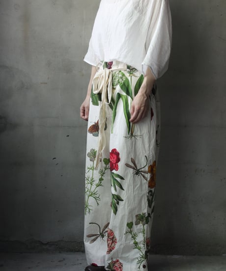 ALEKSANDR MANAMISアレクサンダーマナミ/ GRAND FLEUR SUMMER PANT - GRAND FLEURパンツ / am-24013